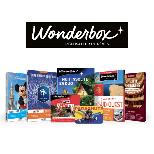 10€ de remise sur Wonderbox