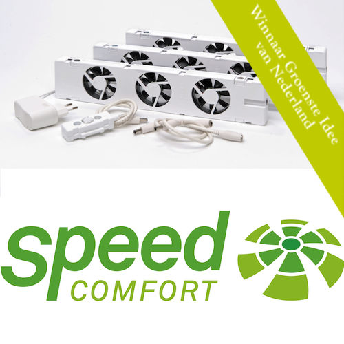 Speed Comfort: Radiatorventilator met 25% korting