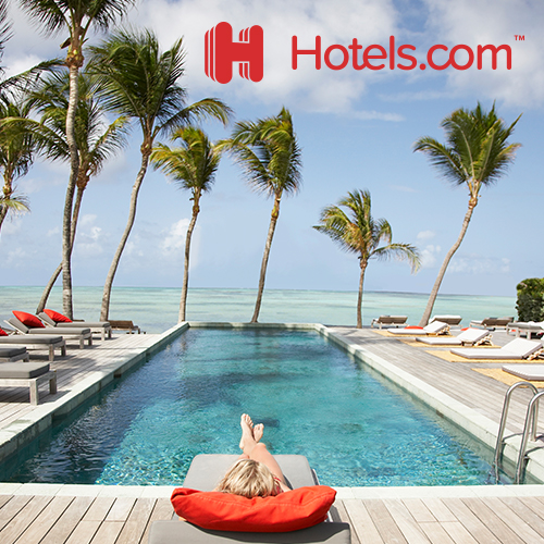 8% discount at Hotels.com