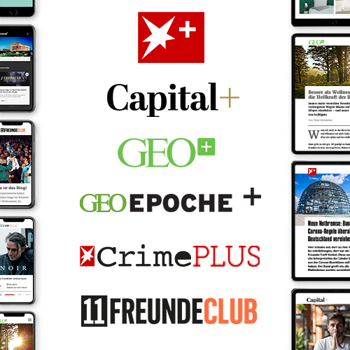 60 Tage G+J PLUS Modelle testen