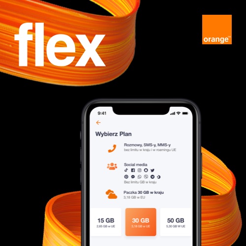 3 miesiące z rabatem 50% w Orange Flex