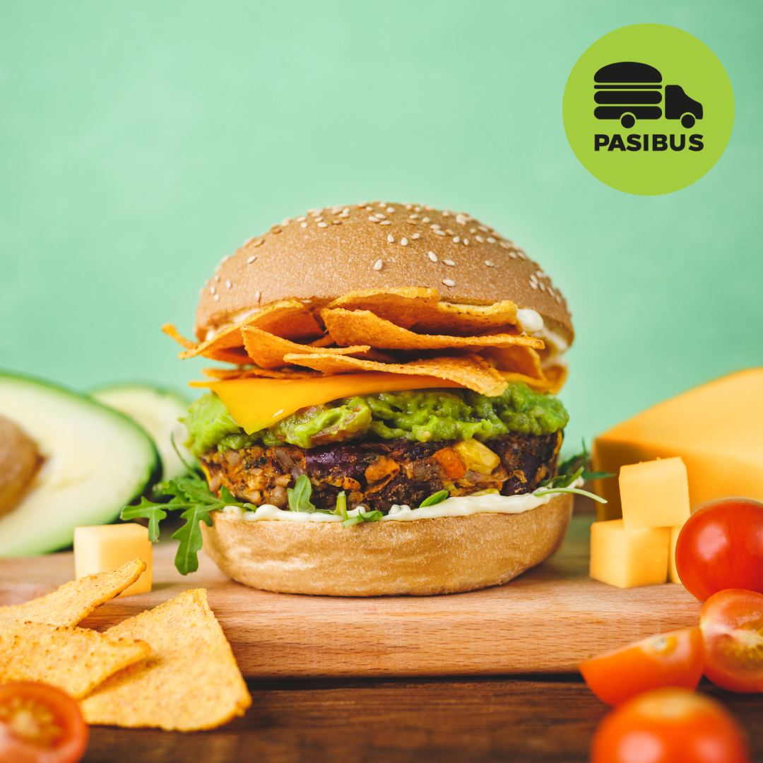 Taste vegan deliciousnesses with 10 PLN discount to Pasibus at Pyszne.pl