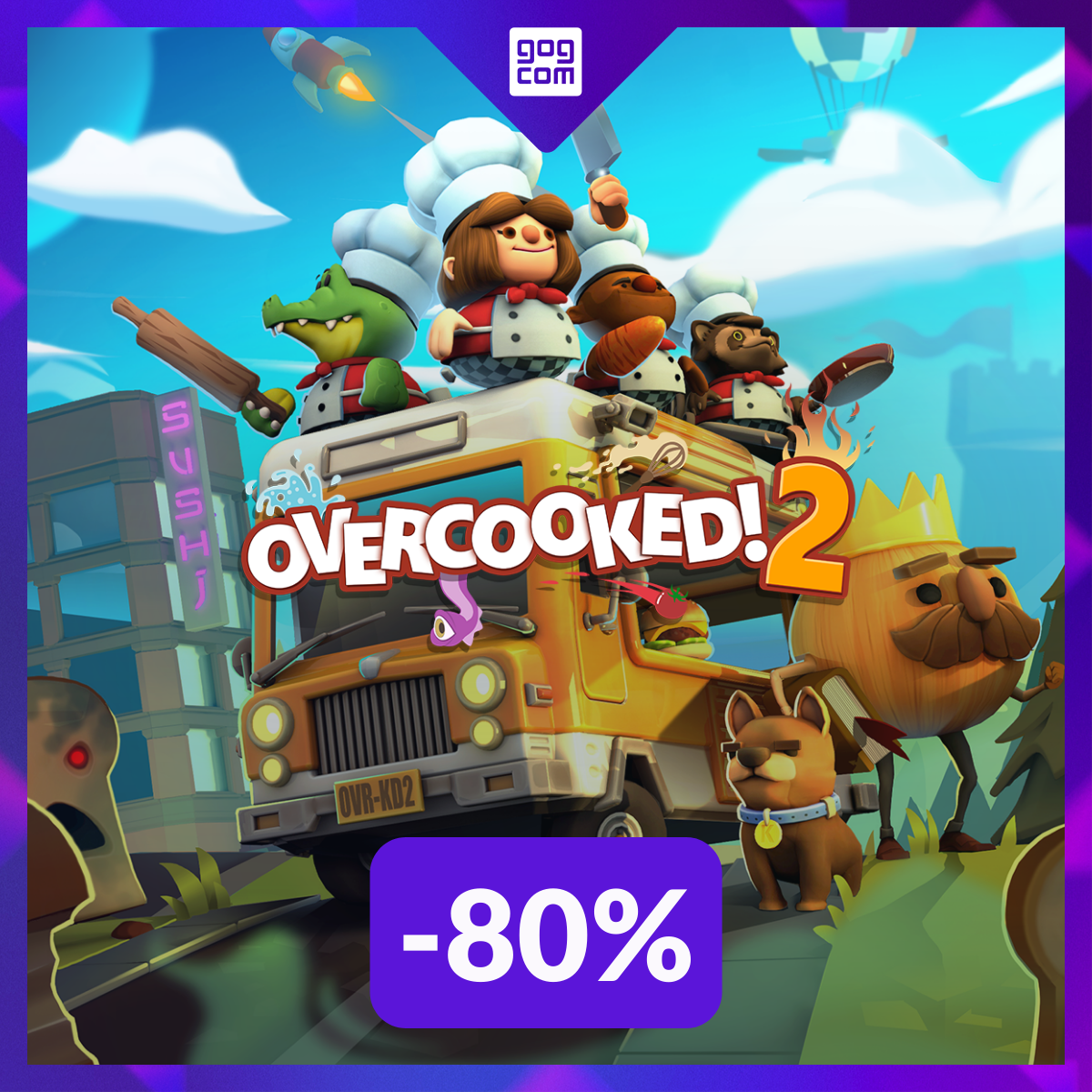 -80%: gra Overcooked 2 na GOG