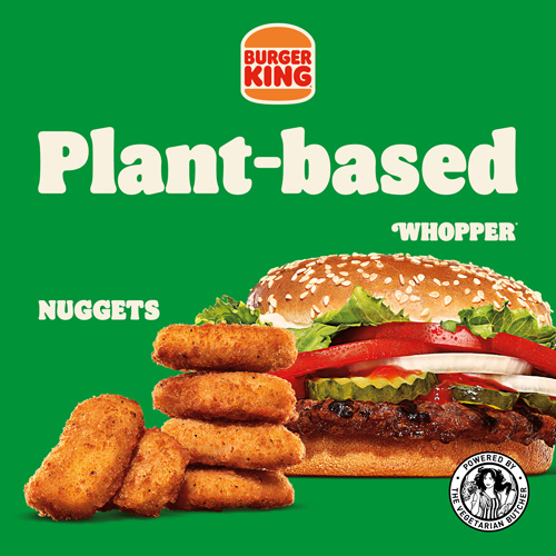 Taste vegan deliciousnesses with 10 PLN discount to Burger King