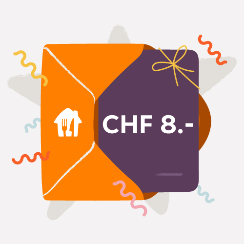 Bon de CHF 8 🎉