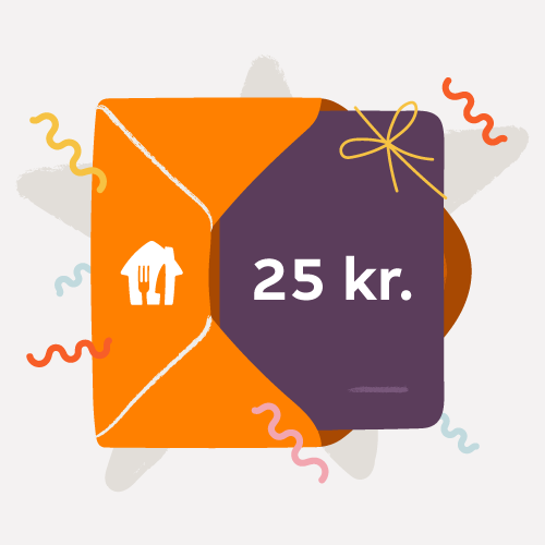 Rabatkode på 25 kr. 🎁