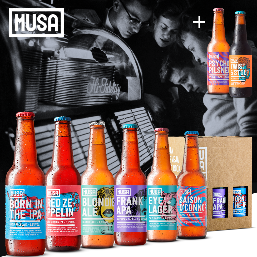 2 GRATIS Musa craft beers bij aankoop van een Tasting Jukebox