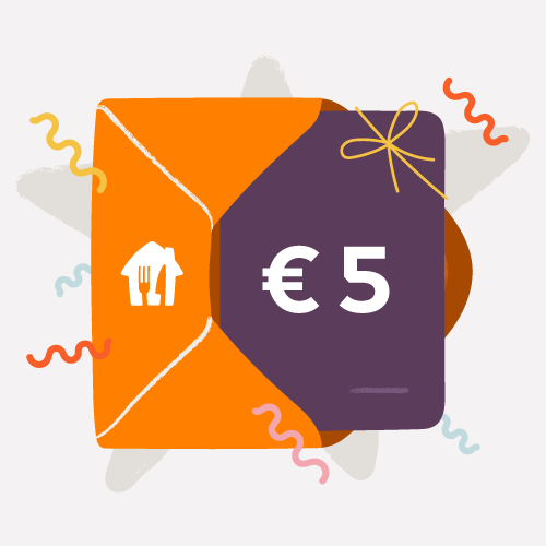 € 5 voucher 🎉