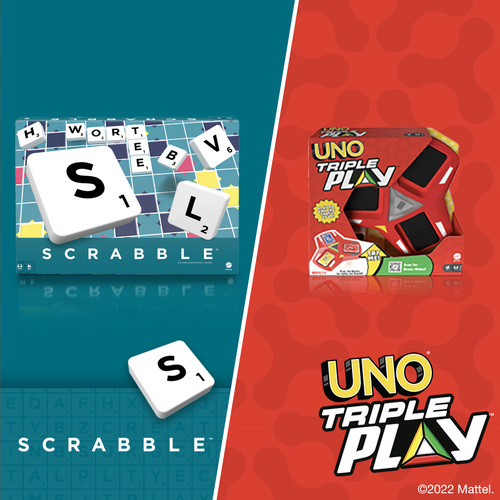 UNO®️ & Scrabble®️: 15 % Rabatt