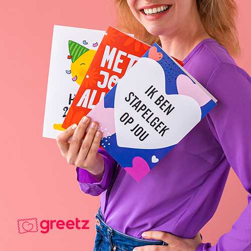 Een gratis Greetz-kaart!