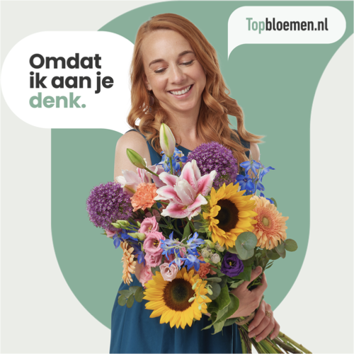 3,5€ korting krijgen op Topbloemen.nl